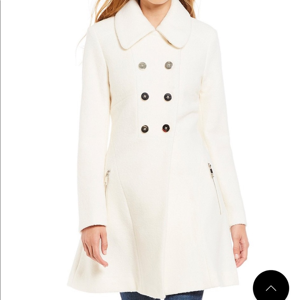 Guess  double breasted and flare coat